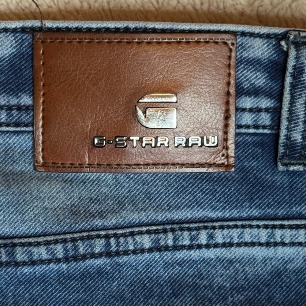 G-Star Men's Blue Straight Jeans 1160 sz 36 - Picture 10 of 12